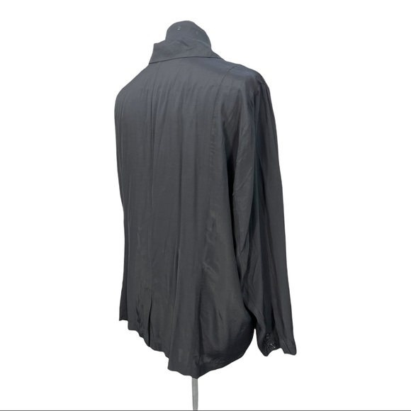 Black TORRID Textured Woven Boyfriend Blazer Size 3/3X - Picture 8 of 13